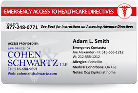 Secure Storage of Advance Directives & Critical Information Secure Storage of Advance Directives & Critical Information